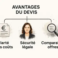 Les avantages d'un devis : clarté des coûts, sécurité légale, comparaison des offres. Savoir comment faire un devis est essentiel.