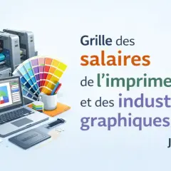 Grille des salaires de l'imprimerie de labeur et des industries graphiques. Outil pour les professionnels.