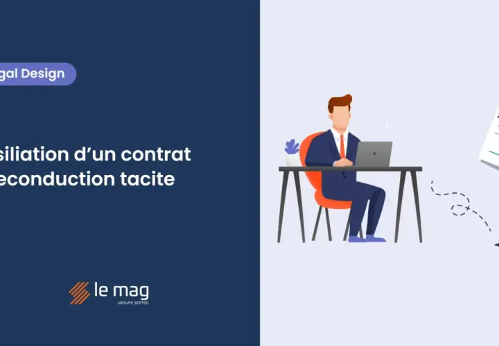 Un homme d'affaires travaille sur son ordinateur, symbolisant la loi sur renouvellement automatique d'abonnement et la résiliation de contrat.