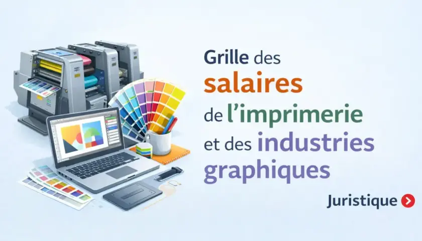 Grille des salaires de l'imprimerie de labeur et des industries graphiques. Outil pour les professionnels.