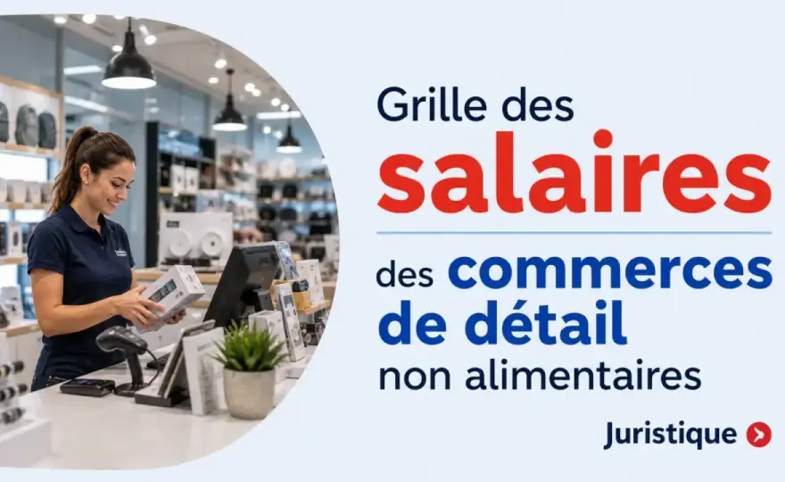 Commerce de détail non alimentaire - Guide des salaires et horaires