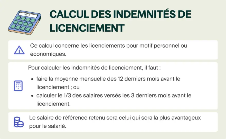 Indemnité de licenciement économique - Comment bien la calculer ?