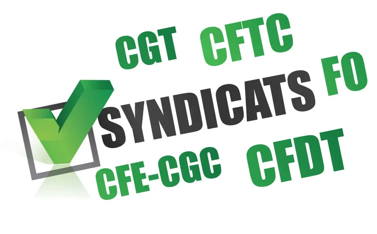 Un coche verde valida la elección de syndicats. Apprenez comment devenir délégué syndical.