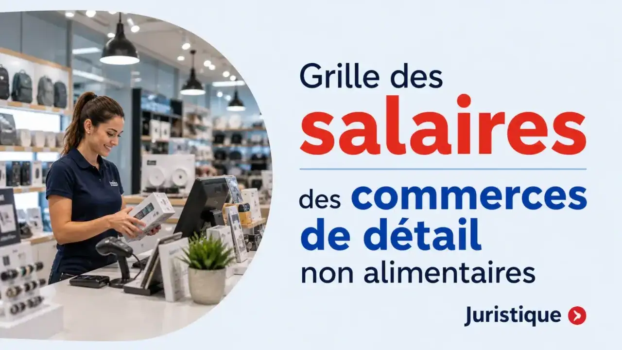 Une vendeuse souriante pr&eacute;sente un produit. Le texte indique 